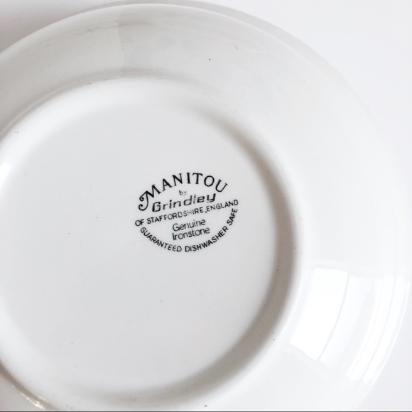 Vintage Manitou by Grindley Serving Bowl - Picture 4 of 4
